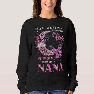 Butterfly Jag vet aldrig hur mycket Kärlek Mors da T Shirt