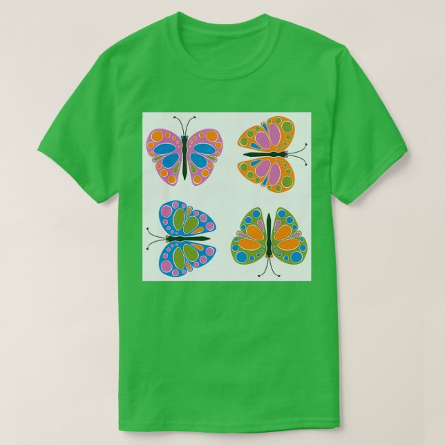 Butterfly Jam T Shirt (Design framsida)