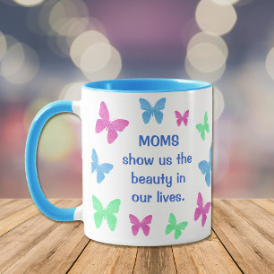 Butterfly Jewels Mors dag Mugg