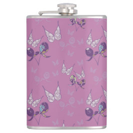 Butterfly Joy Flask (Lila) Fickplunta