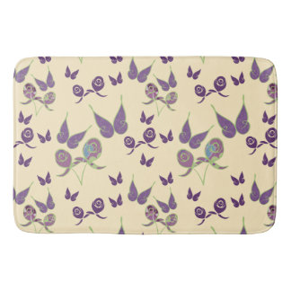 Butterfly Joy in Cream Bath Mat Badrumsmatta