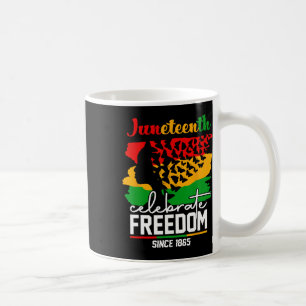 Butterfly Junetelfte Shirt African Pride Afro Blac Kaffemugg