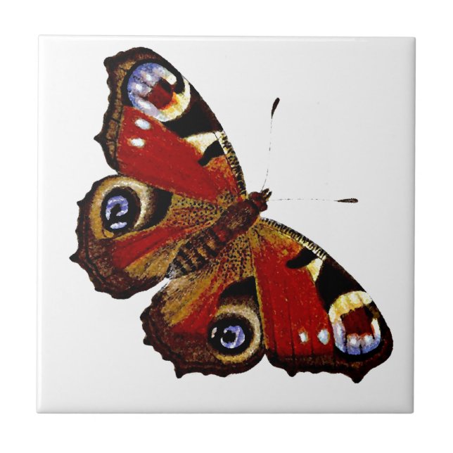 Butterfly Kakelplatta (Framsidan)