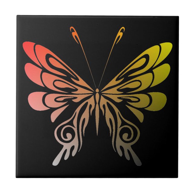 Butterfly Kakelplatta (Framsidan)