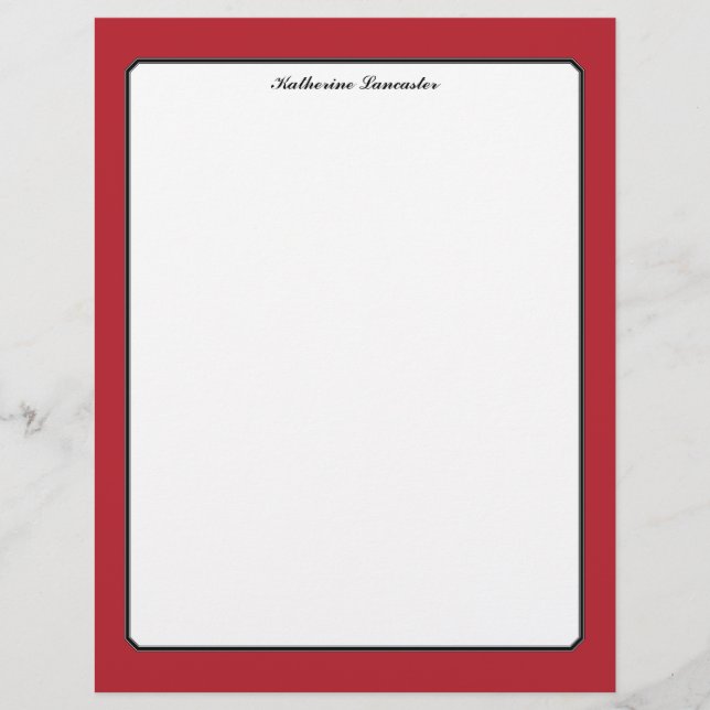 Butterfly Kärlek | Solid Färg Red 5 Gräns (Framsida)