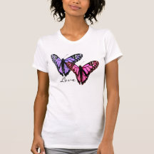 Butterfly Kärlek T-Shirt