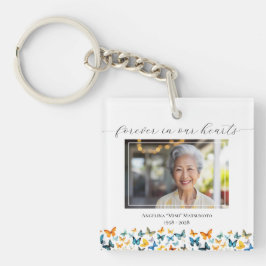 Butterfly Keepsak Keychain - 2 foton