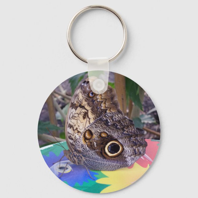 Butterfly Keychain Nyckelring (Framsida)