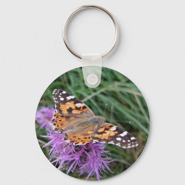 Butterfly Keychain Nyckelring (Framsida)