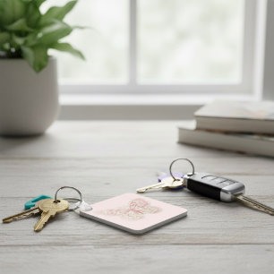 Butterfly Keychain Nyckelring