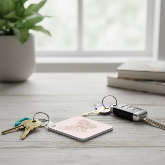 Butterfly Keychain Nyckelring (Skapare uppladdad)