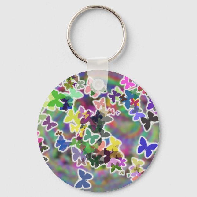 Butterfly Keychain Nyckelring (Framsida)