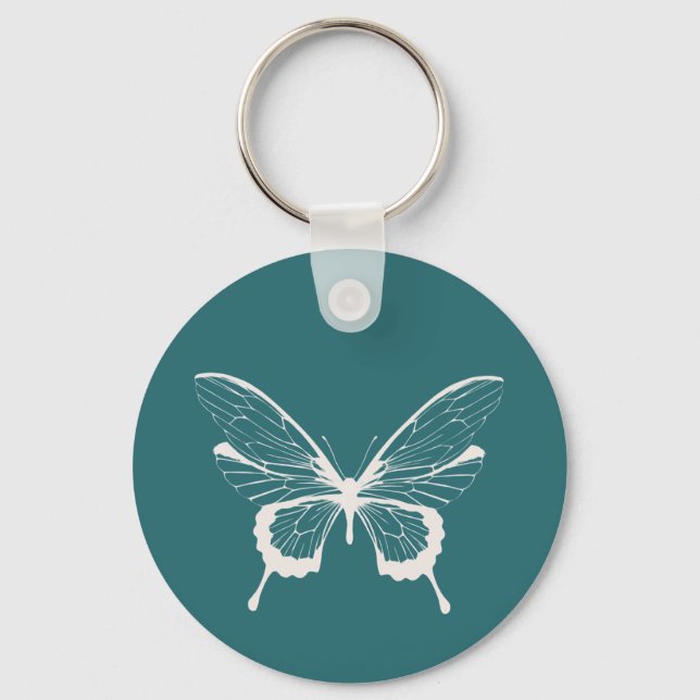 Butterfly Keychain Nyckelring (Framsida)