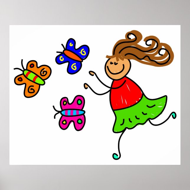 Butterfly Kid Poster (Framsidan)