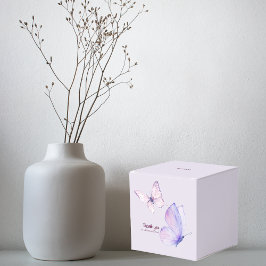 Butterfly Kisses & Baby Önskemål Shower | Lila Presentaskar