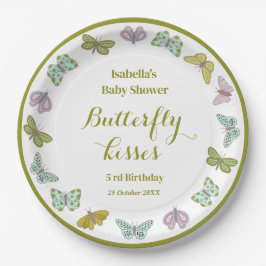 Butterfly kisses Girl Baby Shower Decor