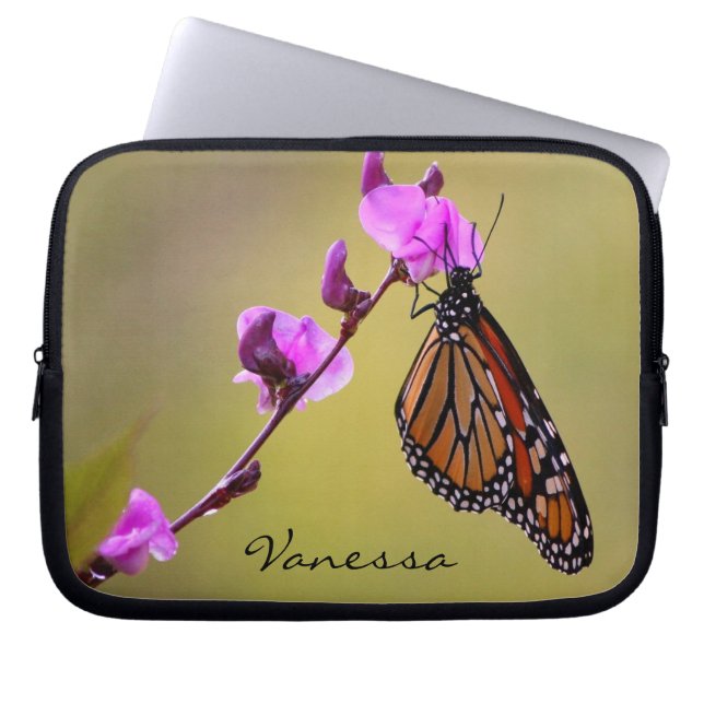 Butterfly Kisses Laptop sleeve (Framsidan)