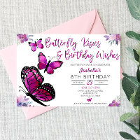 Butterfly Kisses och Birthday Önskemål Birthday