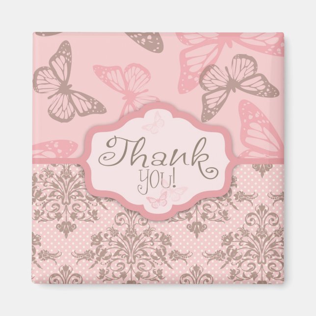 Butterfly Kisses Petal TY Magnet 2 (Framsidan)