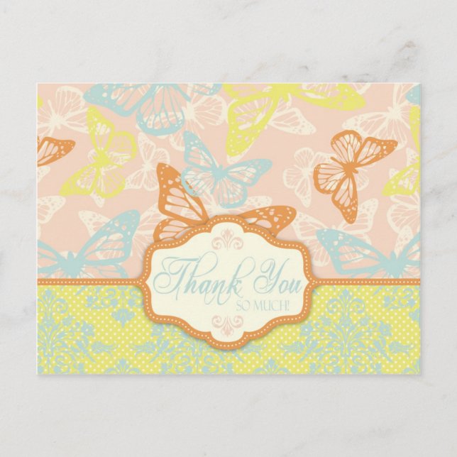Butterfly Kisses Sweet TY-vykort Vykort (Framsida)
