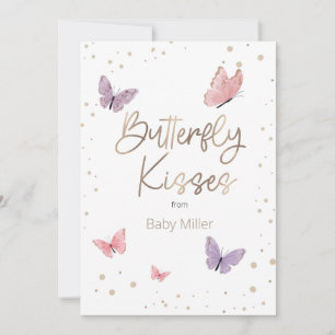 Butterfly Kisses Tack Kort