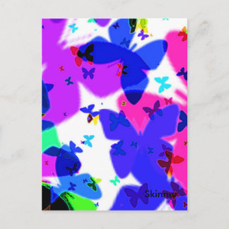 Butterfly Kisses Vykort