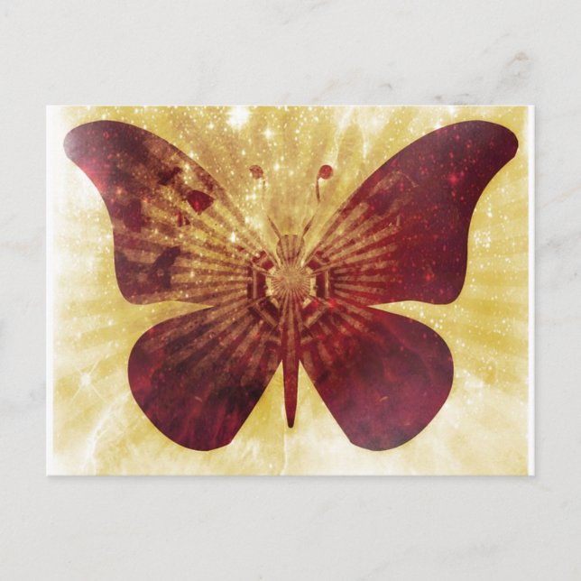 Butterfly Kisses-vykort Vykort (Framsida)
