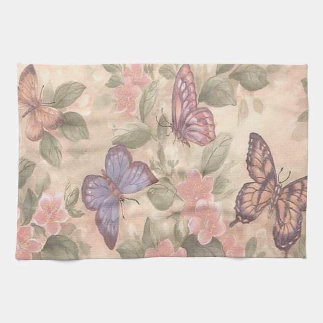 Butterfly Kitchen Towel Kökshandduk (Horisontell)