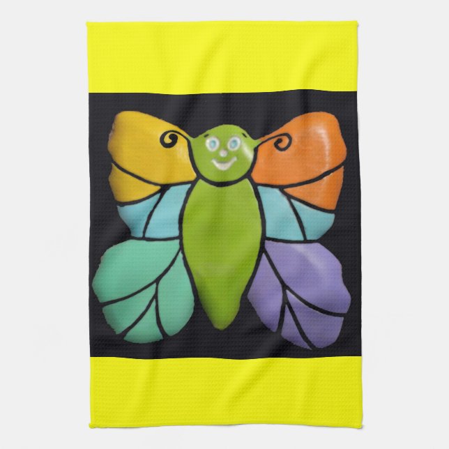 Butterfly Kitchen Towel Kökshandduk (Vertikal)