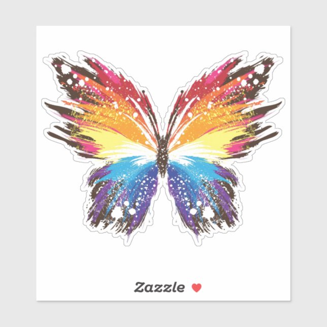 Butterfly Klistermärken (Ark)