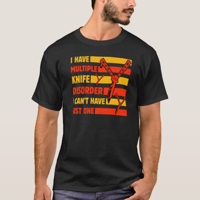 Butterfly Knivar Balilåt-citat 9 T Shirt (Framsida)
