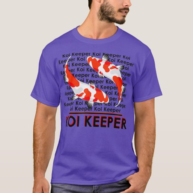 Butterfly Koi Pond Showa Koi Fish Tancho Sanke T Shirt (Framsida)