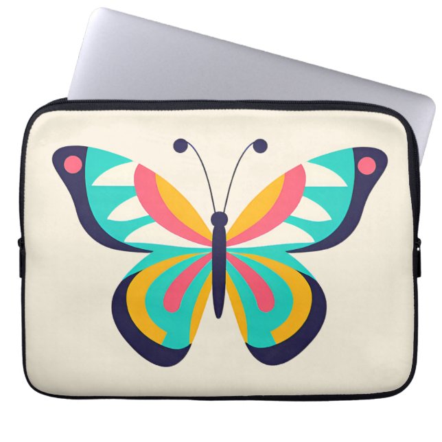 Butterfly Laptop Fodral (Framsidan)