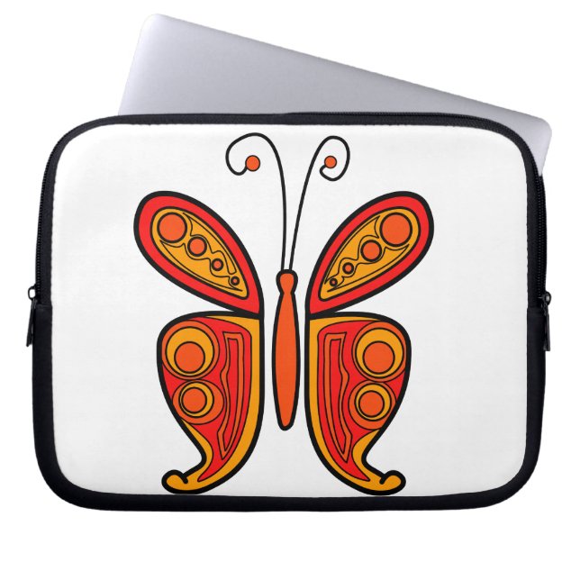 Butterfly Laptop Fodral (Framsidan)