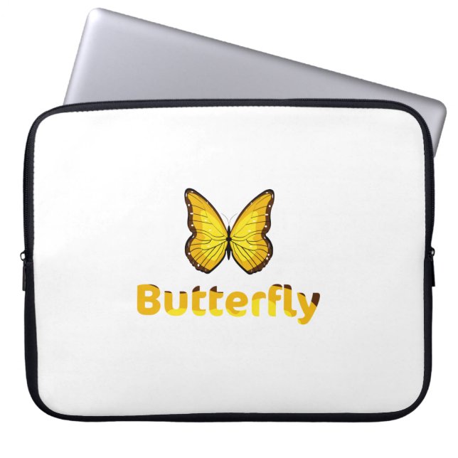 Butterfly Laptop Fodral (Framsidan)