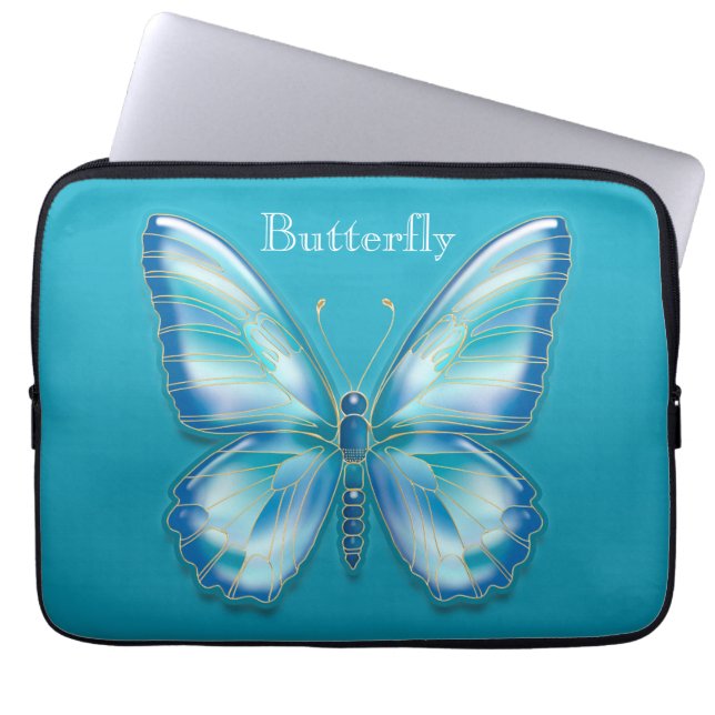 Butterfly Laptop Sleeve (Framsidan)