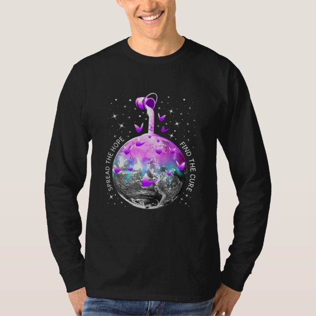 Butterfly Leiomyosarcoma sprider hoppet och hittar T Shirt (Framsida)