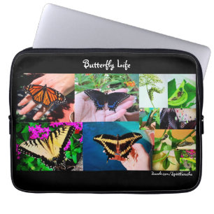 Butterfly Life Laptop Fodral