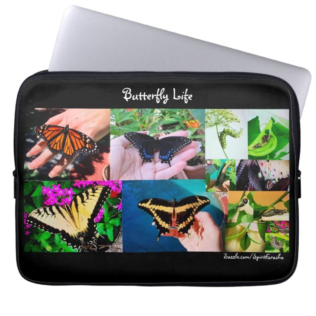 Butterfly Life Laptop Fodral (Framsidan)