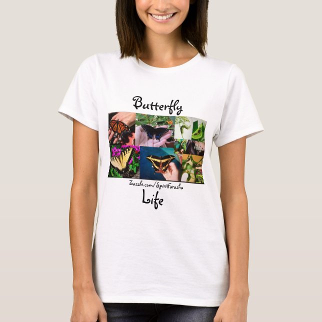 Butterfly Life T Shirt (Framsida)
