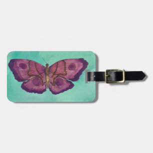 Butterfly Luggage Tag Bagagebricka