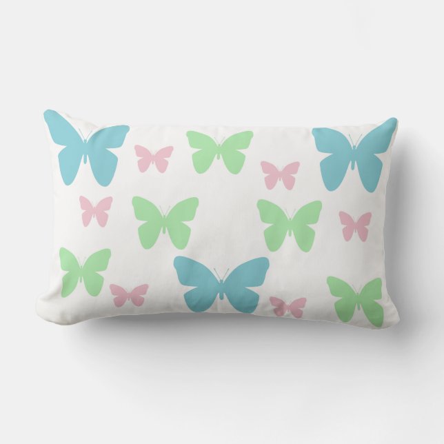 Butterfly lumbalkudde lumbarkudde (Framsida)
