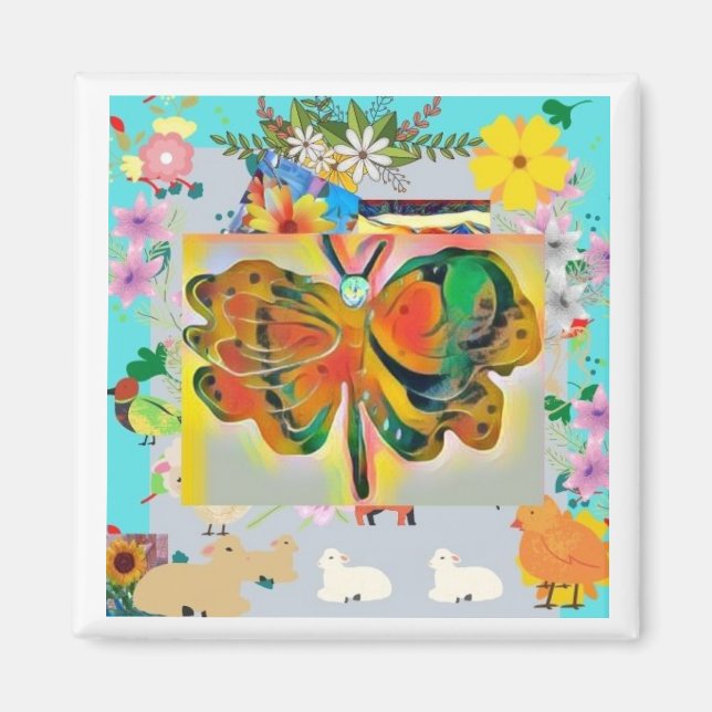 Butterfly Magnet (Framsidan)