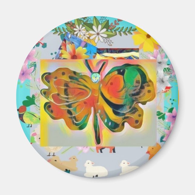 Butterfly Magnet (Framsidan)
