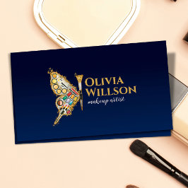 Butterfly Makeup Kit - Pearl och guld Visitkort