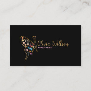 Butterfly Makeup Kit Visitkort