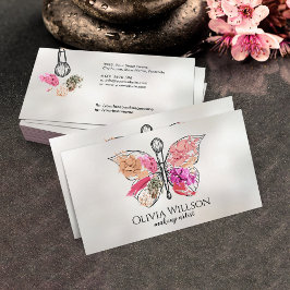 Butterfly Makeup-pensel Visitkort