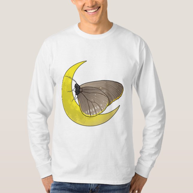 Butterfly Måne T Shirt (Framsida)