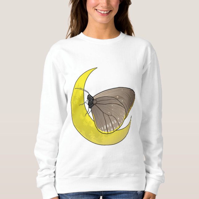 Butterfly Måne T Shirt (Framsida)