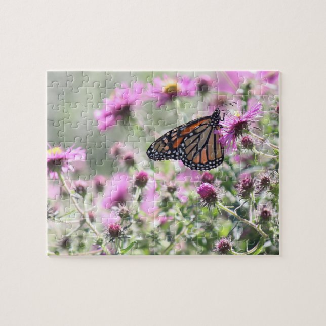 Butterfly Meadow Pussel (Horisontell)